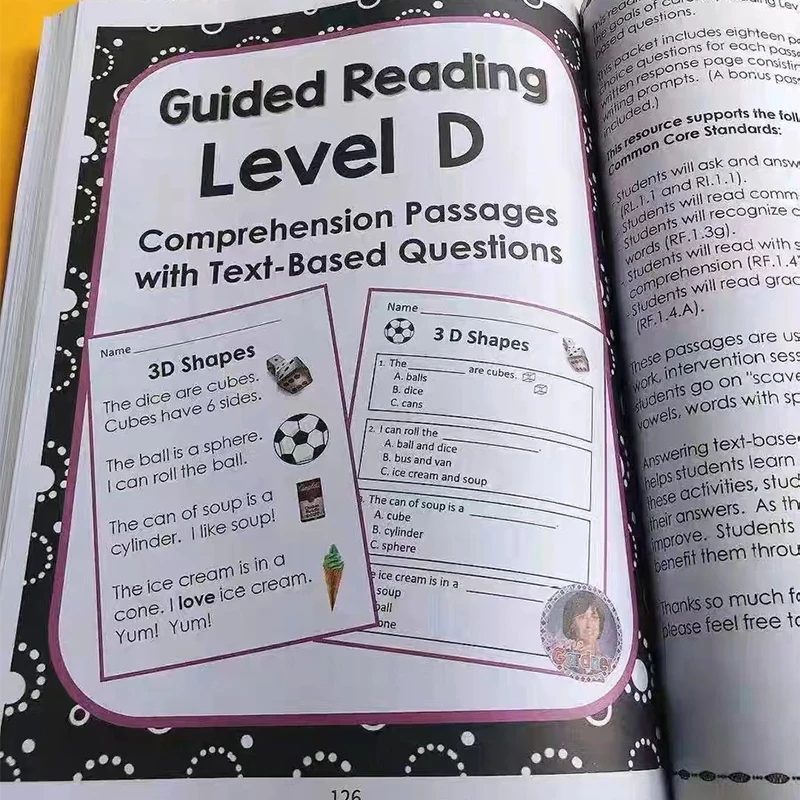 Komentované Čítanie Úroveň C s Porozumením Pasáže s Text-založené Auestions Učenie sa angličtiny Podporu Prístupu Čítanie