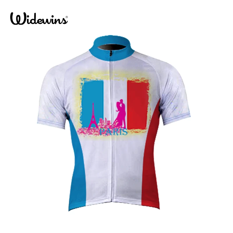 widewins 2017 Lete paríž láska Cyklistika Dres Racing Cyklistické Oblečenie MTB Cyklistické Oblečenie Hombre Maillot Roupa Ciclismo 5011
