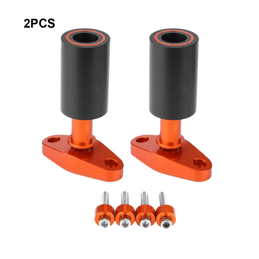 2x Orange Zabrániť Oxidácii A Ťažké Dôsledky Motocykel CNC Prút Pre KTMDUKE125 200 DUKE390 CNC