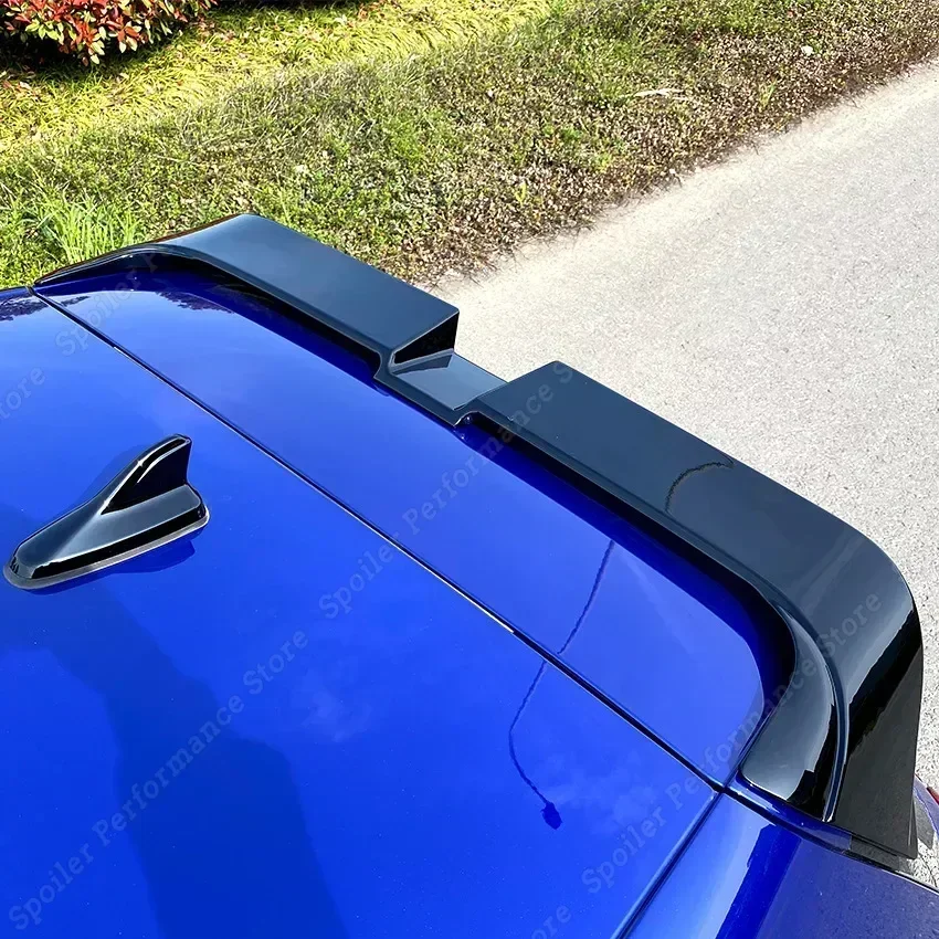 Pre VW Golf 8 MK8 TDI TSI 2020 2021 2022 2023 Auto Zadný Strešný Spojler Krídlo Oettinger Štýl Telo Auta Tuning Lesklá Čierna/Carbon Look
