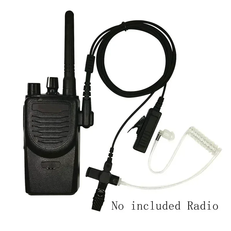 Motorola FBI PTT Air Tube Slúchadlo Headset Mikrofón pre Prenosné Rádio APX2000 APX7000 APX6000 APX7500 DP4601 Walkie Talkie XiR P866