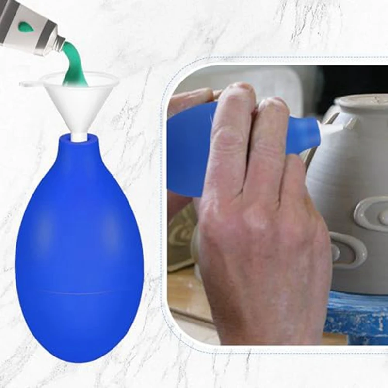 Keramika Nástroj Dodávky Keramické Precízny Aplikátor 3 Oz Hliny Nástroj Nastaviť Presnosť Aplikátora Pre Keramiku Fľaša Glazúra